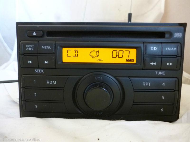 08-10 nissan titan radio cd player 28185-zr00a *