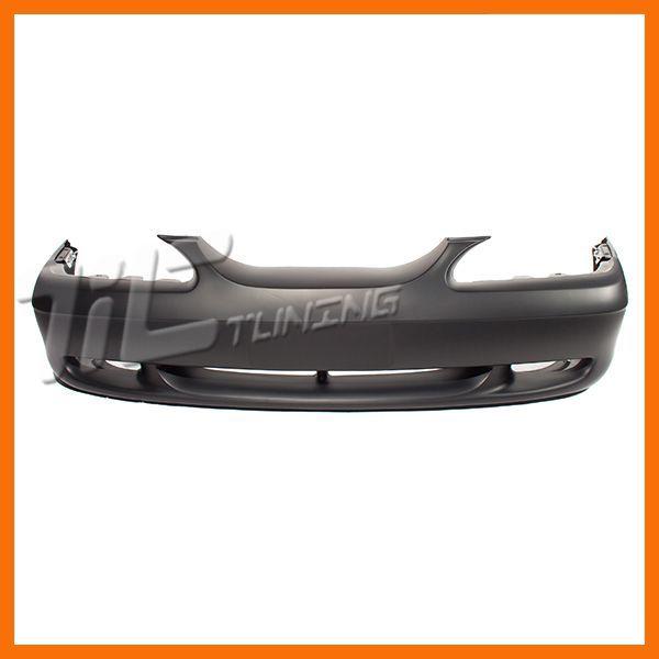94-98 ford mustang gt front bumper cover fo1000126 primered w.fog holes wo cobra