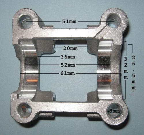 Gy6 scooter 50cc valve camshaft seat / holder ch02