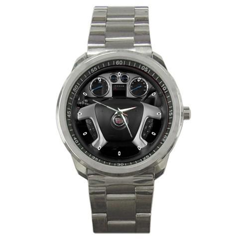 New 2011 cadillac escalade esv awd steering wheel accessories sport metal watch
