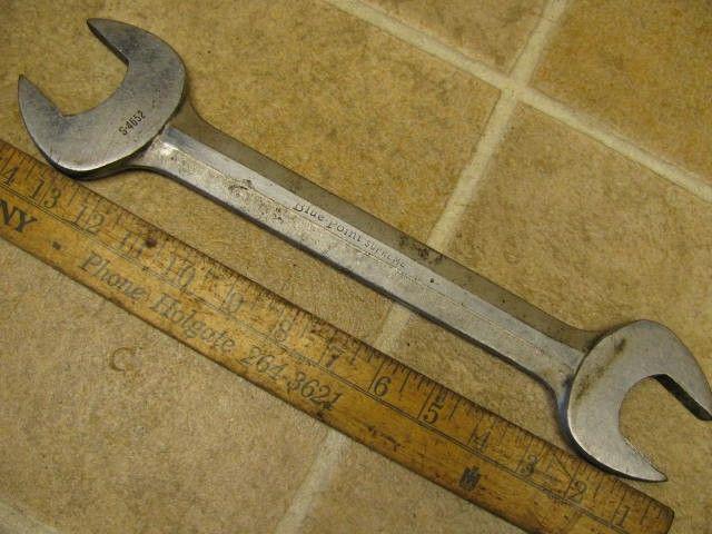 Blue point s4652 1 5/8" 1 7/16" open end wrench tool