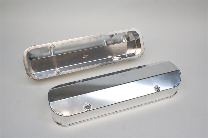 Pontiac 301 - 455 fabricated aluminum valve covers (polished) vc455-34