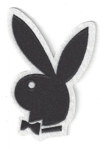 Bunny racing patch 2-1/2 inches long size new player iron on type