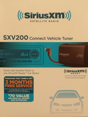 Sirius xm sxv200 satellite radio vehicle tuner~model sxv200v1 --fast shipping