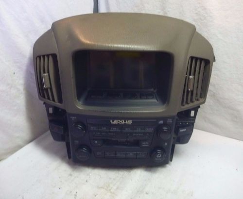 99-03 lexus rx300 premium sound radio cassette player 86120-48050 138429