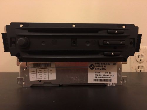 As-is e90 ccc dvd navigation for parts only / 6583 6987693 -03 6583 6974917 -02