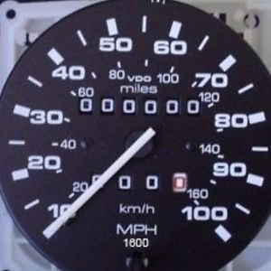 Vw rabbit, golf, vanagon, speedometer gauge rebuild service &amp; odometer repair