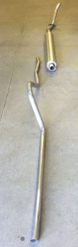 1939-1940 pontiac exhaust, 6 cylinder, model 26 eb &amp; hb deluxe, 304 stainless