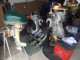Vintage mercury race engine