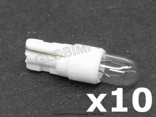 Mercedes white socket dash instruments bulb oem new (10) + 1 year warranty