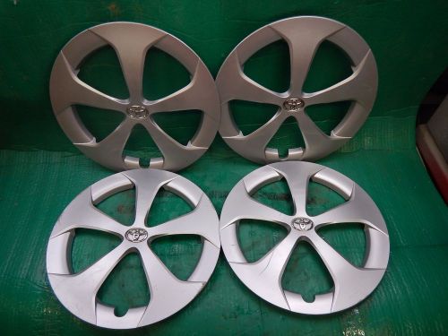 2010-2016 toyota prius 15&#034; wheels hubcaps stock oem factory caps pn# 42602-47060