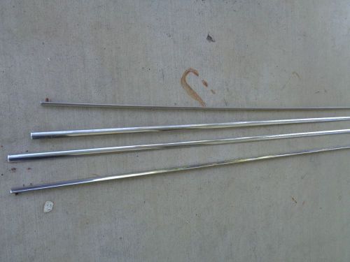 1964 dodge dart gt , original set of gt , rh &amp; lh front door moldings ( nice )