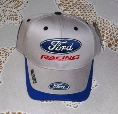 Brand new built ford tough embroidered ford racing hat/cap! nascar
