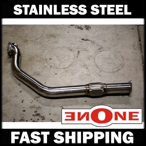 86-92 toyota mk3 supra 7mgte 3&#034; ss stainless steel turbo back downpipe with flex