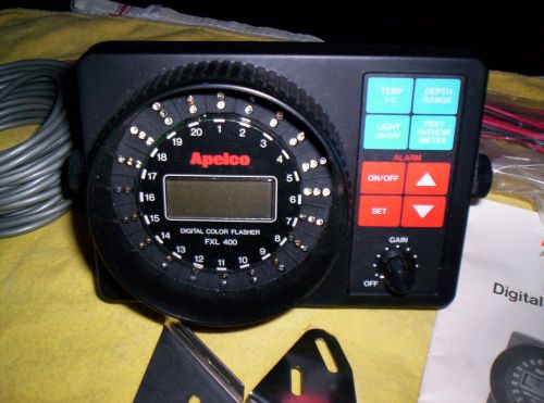 Raytheon apelco fxl 400 digital color flasher new old stock