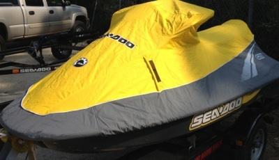 Sea doo gti cover yellow gray fits 2006-2010