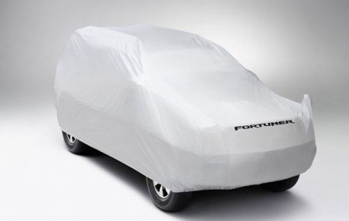 Genuine accessory toyota fortuner 11-15 fit car cover 100% polyester japan