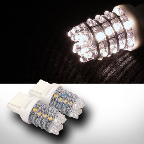 2x warm white 7440 36 count led light bulbs car auto backup/reverse lamps cg