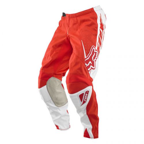 Fox racing motorcross 180 race pants youth size 12/14 waist 28 red white honda