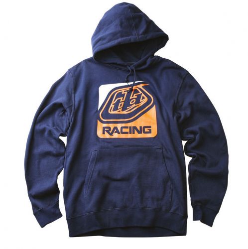 Troy lee designs perfection mens pullover hoody deep navy blue sm