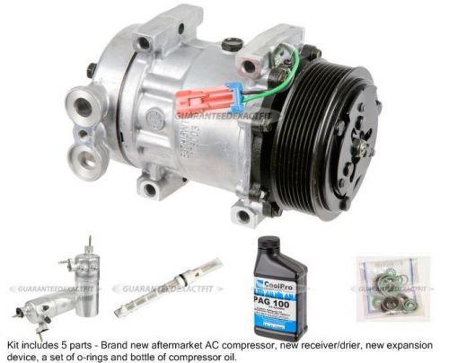 Ac compressor kit + drier, expansion device, oil &amp; more for chevrolet w-series