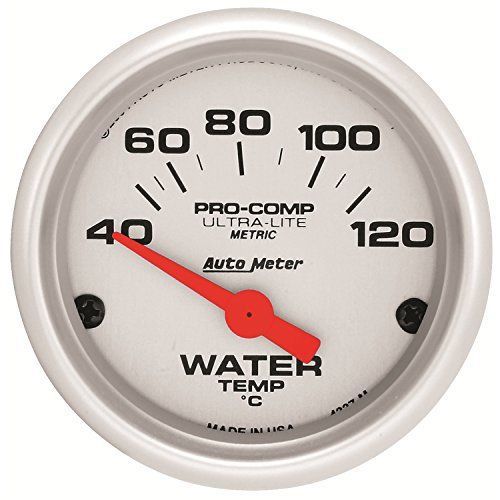 Auto meter 4337-m ultra-lite electric water temperature gauge