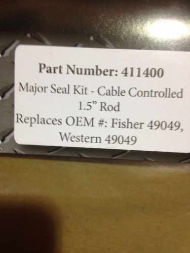 Master seal kit for cable power unit, fits western oem 49049