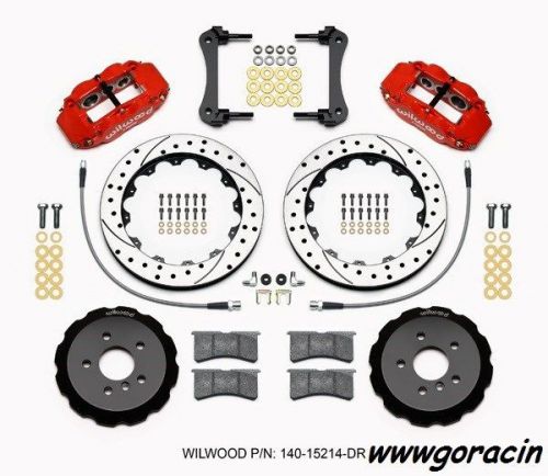 Wilwood front big brake kit,with 13&#034; drilled rotors,fits 2014-2015 mini cooper