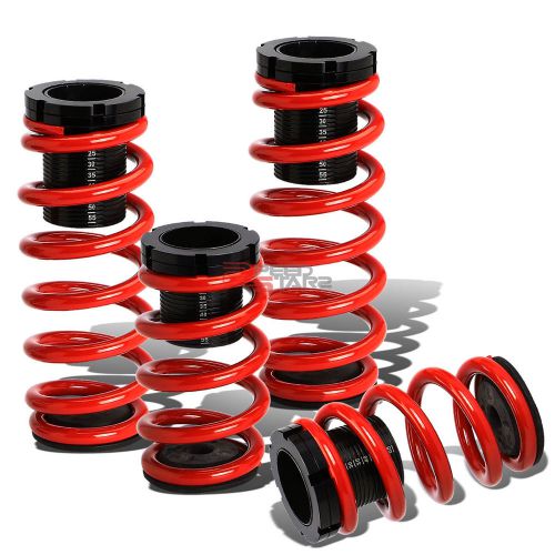 Lowering suspension adjustable coilover+red springs for 93-97 ford probe/mx6