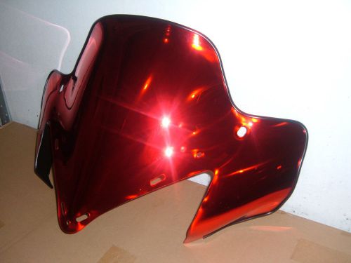 Yamaha windshield,red chrome-oem 03-07 rs,rx   #sma-8fa96-10-rc snowmobile