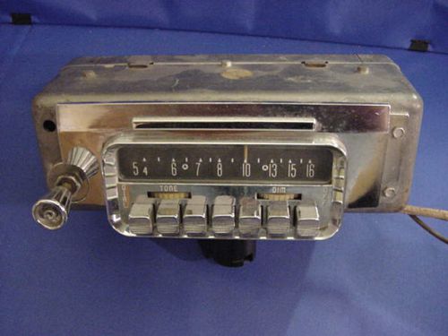 1954-55 mopar desoto dodge 829 radio (used untested)