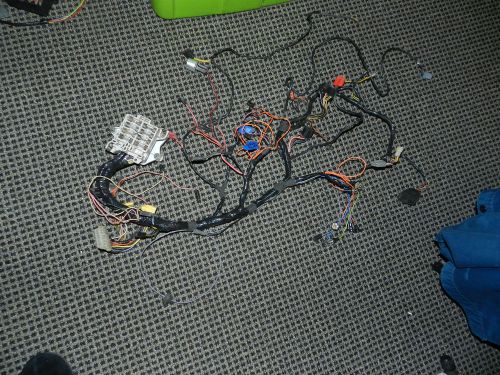 Rebuilt 71 roadrunner/charger rally dash harness/correct separate tach wire