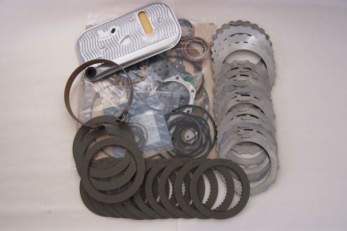 Gm th400 rebuild kit -transtec- raybestos waffle frictions, steels, band, filter