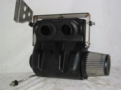 Rotax 618 / 582 / 503 air intake silencer with mounting brackets &amp; air filter !!