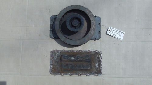 6255856 3849323 used oem corvair crankcase top, cooling fan, &amp; cover plate