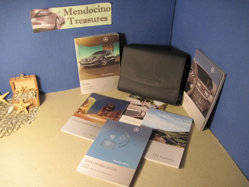 2011 mercedes e350 e550 coupe cabriolet owners manual navigation manual and case