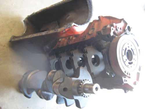 1970 chevelle ls6 454-450hp engine block 3963512 and crank 7416 timing cover