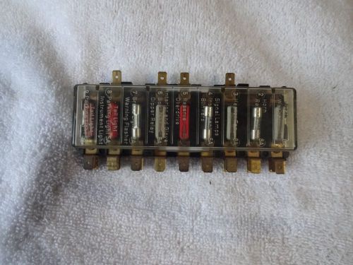Volvo 140 142 fuse box complete with cover great condition