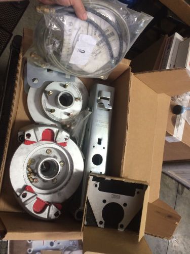 Kodiak boat trailer disc brake set  calipers dacromet rotors w glv hubs
