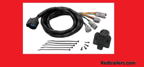 Towreadyfifth wheel adapter harness, 7-way flat pin u.s. car connector#20113