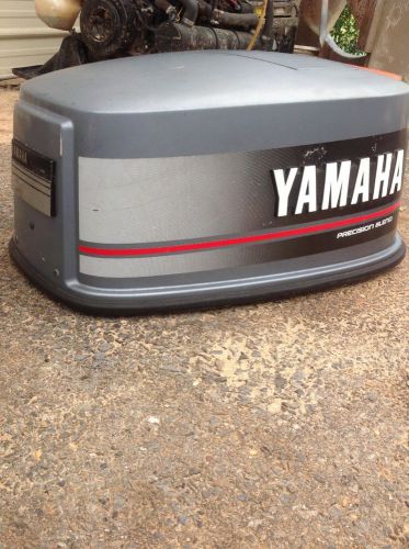 1991 yamaha 115 hp 2 stroke v4 outboard engine top cowl cover hood freshwater mn