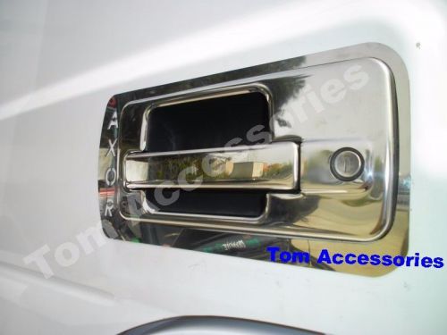 S.steel chrome mercedes axor - actors  door handle cover  4 pİeces