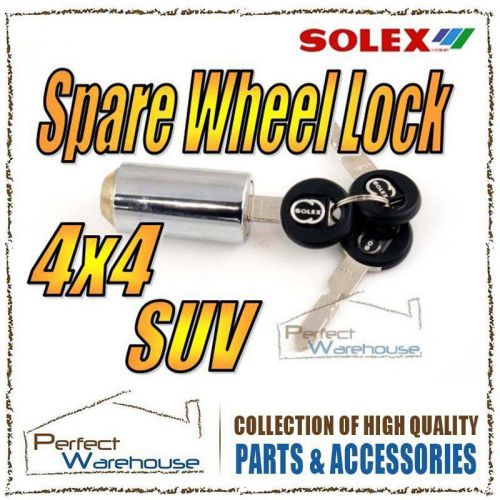 Solex spare wheel tyre lock fit for toyota landcruiser 200 series 1990-2010 us