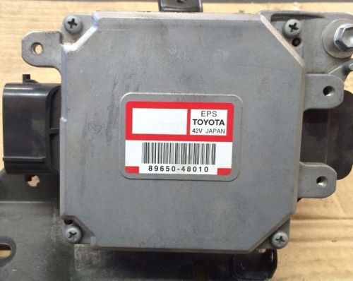 06 07 lexus rx400 highlander hybrid power steer control module 89650-48010