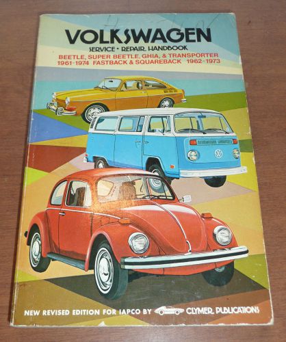 Volkswagen vw service repair handbook  manual 1961-1974 clymer publications
