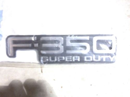 F-350 superduty emblem  brand new oem for fenders f350 1999-2004 #f81z-16720-ma
