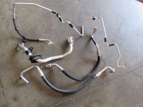2011 audi a4 2.0t b8 avant air conditioning a/c pipe lines hose set of 4 oem