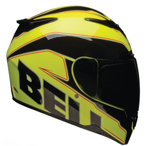 Bell rs-1 emblem full face motorcycle helmet hi-viz size medium