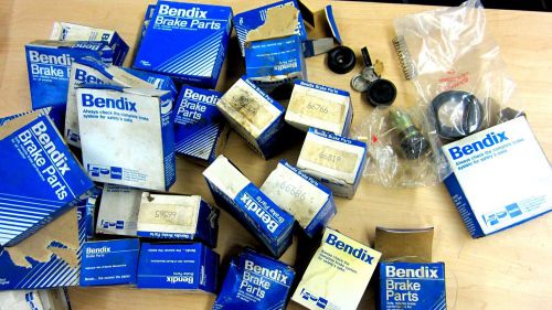 Bendix brake  repair kits along with many other parts 28 pieces  in boxes