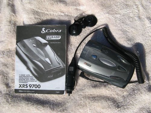 Cobra xrs 9700 lasor radar detector